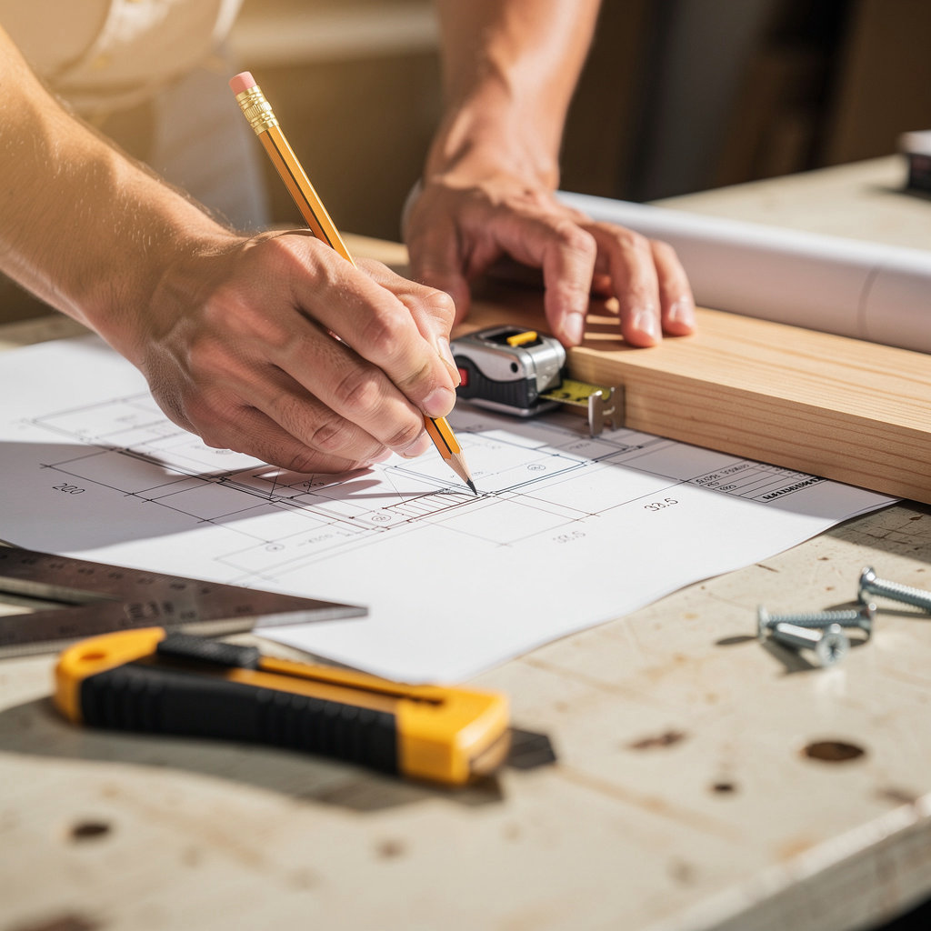 Brikho Construction & Developments Inc team planning a construction project in Spring Valley, CA